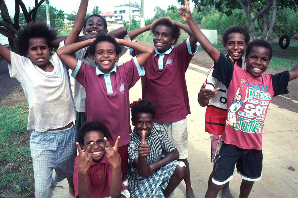 Saibai schoolkids